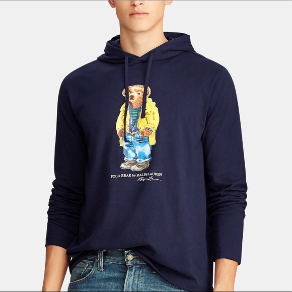 Polo Ralph Lauren Other - Men's Polo Bear Hooded T-Shirt